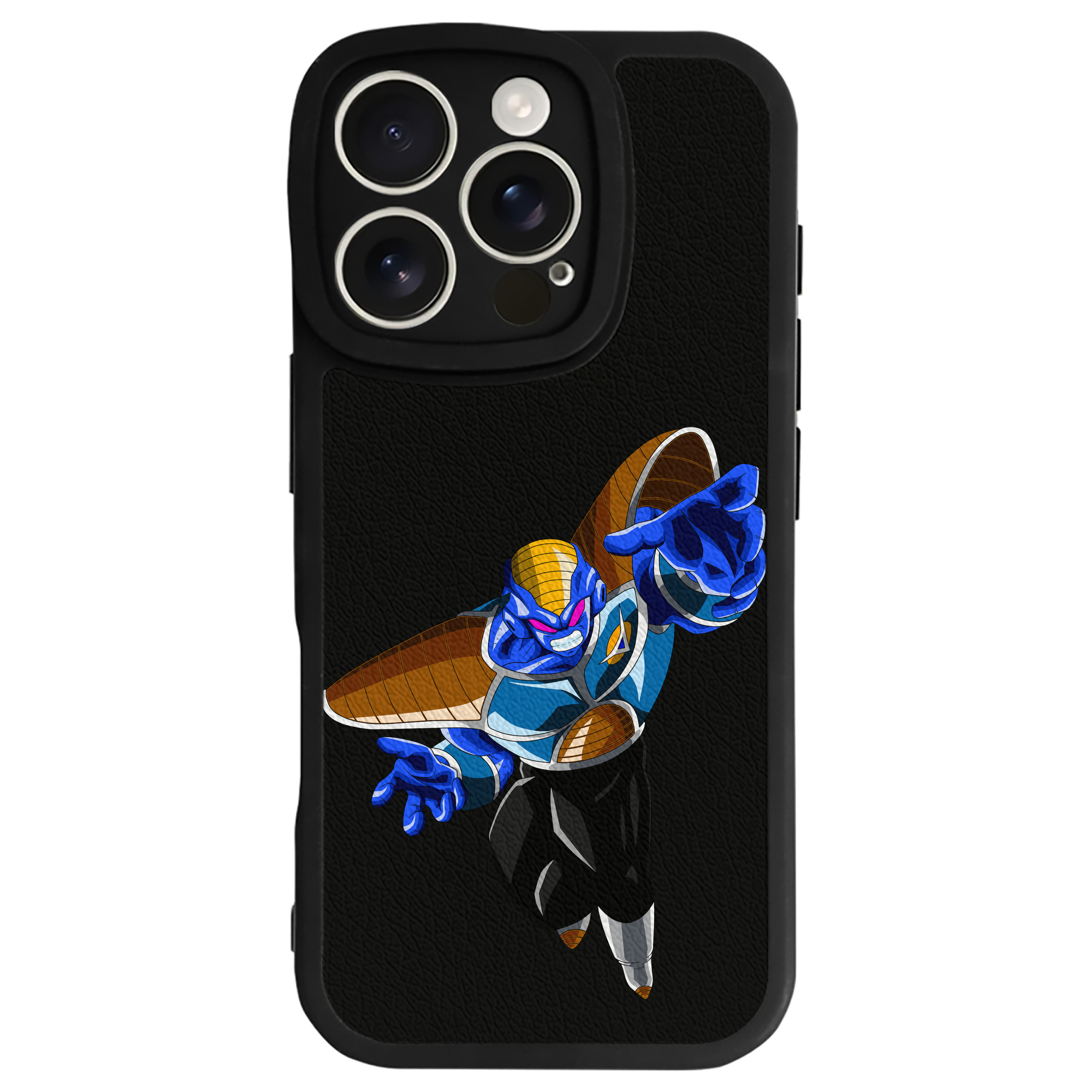 （画像用） ドラゴンボール DRAGON BALL 【iPhone 16シリーズ対応】シリコンスマホケース（レザー調） 材質：シリコン